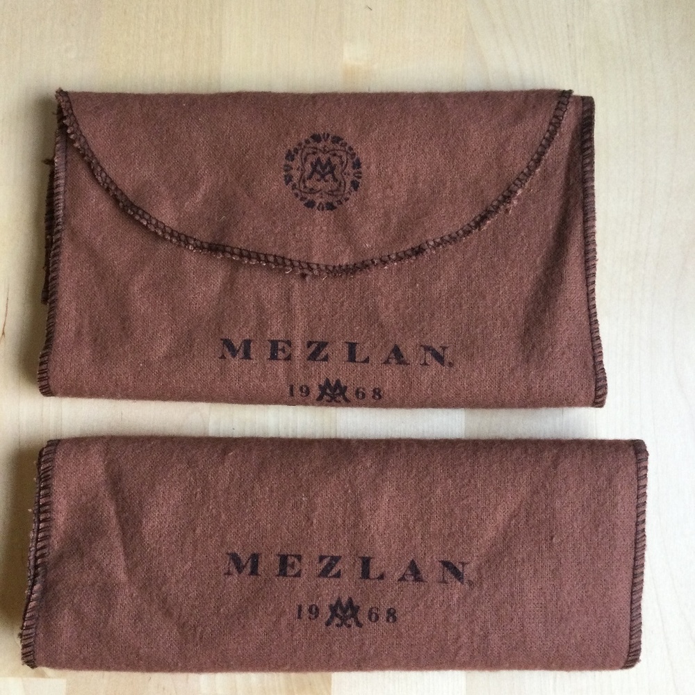 MEZLAN Unisex Shoe /Storage 2 Bags Made In Spain NWOT